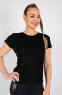 BARE Logo Riding T-Shirt - Black